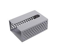 JQQJZLC Toilet Roll Holder Wall Desk Mount Kitchen Bathroom Punch-Free Toilet Tissue Tray Paper Rack Roll Paper Towel Holder Case Tube Storage Box Tray (Color : Black-Soul Eater1) (Black s