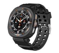 JQQJZLC TPU Case Strap for Samsung Galaxy Watch 7 Ultra 47mm Band Silicone Accessories Bracelet for Galaxy Watch 7 Ultra WatchbandS