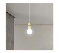 JQQJZLC Warm And Romantic Children's Room Suspension Lights Eye Protection Pendant Light Fixtures LED Nordic Chandelier Lam Cream Full-Spectrum Pendant Light Creative Iron Lampshade Study Restaurant
