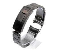 JQQJZLC Watch Bracelet Compatible With Accessories Band Chain 20mm 21mm Solid Stainless Steel Strap