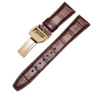 JQQJZLC Watch Bracelet For Men Strap Accessorie Real Leather Band Belt Chain