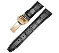 JQQJZLC Watch Bracelet for Men Strap Accessorie Real Leather Band Belt Chain