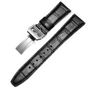 JQQJZLC Watch Bracelet for Men Strap Accessorie Real Leather Band Belt Chain