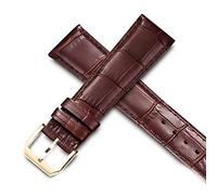 JQQJZLC Watch Bracelet for Men Strap Accessorie Real Leather Band Belt Chain
