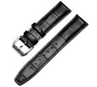 JQQJZLC Watch Bracelet for Men Strap Accessorie Real Leather Band Belt Chain