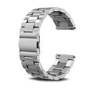 JQQJZLC watch strap, bracelet for watch 46mm 42mm stainless steel wristband strap metal band for samsung gear s3 frontier bracelet qw