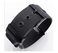JQQJZLC watch strap, stainless steel mesh wrist strap 18mm 20mm 22mm 24mm ultra-thin bracelet
