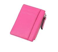 JQQJZLC Women Men Lady Wallets Purse Zipper PU Small Mini Soft Thin for Money Card Coin