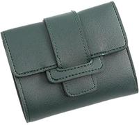 JQQJZLC Women's Purse Short Three Fold with Change ID Holding Purse Purse Three Fold Short Bag(Blue)