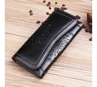 JQQJZLC Women's Wallet Made of Leather Purses for Women Coins and Cards Women's Clutch Bag Wallet Ladies Purses (Color : Red, Size : 19 * 9 * 2cm)