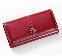 JQQJZLC Women's Wallet Money Bag Lady Long Leather Clutch Bag Wallet Card Holder (Color : A, Size : 19 * 9.5 * 3cm)
