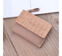 JQQJZLC Women's Wallets and Purses PU Leather Buckle Short Wallets Women's Money Bags (Color : A, Size : 12 * 9cm)