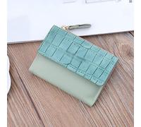 JQQJZLC Women's Wallets and Purses PU Leather Buckle Short Wallets Women's Money Bags (Color : A, Size : 12 * 9cm)