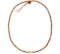 JQQJZLC Wrap Citrine/Yellow Tiger Eye Stone Beaded Bracelets Wealth Energy Spiritual Crystals Faceted Beads Necklaces for Women Balance Boho Jewelry