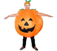 JQTOP Pumpkin Inflatable Costumes for Halloween and Christmas, Funny Ball Costumes, Fun Party Games, Role-playing Jumpsuits (Pumpkin)