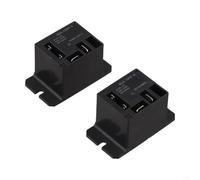 JQX 105F 4 4-Pin Relay Pair 2PCS Suitable for HVAC Control Systems For industrial PLC Interfaces and Electrical Panel Wiring Applications (B)