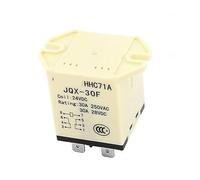 JQX-30F DC 24V Coil Voltage 8-Pin Miniature DC Electromagnetic Relay ZDVHOMCB