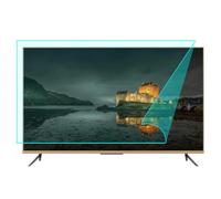 JQZWXX 32-75inch Anti Glare Film TV Screen Protector, TV Anti Glare Matte Glare Reducer, Anti-Reflection Rate Up to 90% for Outdoor/Indoor, Light Soft Relieve Eye Strain,50in1100x620mm
