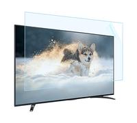JQZWXX 43-65 Inch Blue Light Filter TV Screen Protector, Matte Frosted Anti Scratch Reduce Glare Screen Monitor Protection Film, for Samsung, Hisense, Sharp, Etc / 65Inch/1440x809mm