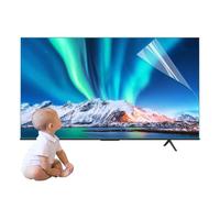 JQZWXX 43-75inch Frosted TV Screen Protective Film, anti glare Film TV Screen, Out Blue Light Anti-Scratch Anti-UV Film for SAMSUNG, Hysenss, SONY, LG Etc,50in1095x616mm