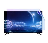 JQZWXX 50-75Inch TV Screen Protector Anti-Glare Matte Film, Blue Light Filter Blocks UV Rays, Protects Eyes from Fatigue and Safeguards Your Display from Everyday Wear,50in1100x620mm