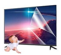 JQZWXX 55/58/60/65/70/75 Inch Anti Glare TV Screen Protector, Blue Light Filter Protection Eyes Anti Scratch Dust-proof Matte Film for Samsung/Hisense/Lg/Sony, Etc / 65in1440x809mm