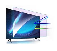 JQZWXX PET Anti Glare TV Screen Protector 32-75 Inch TV Screen Film, Anti-Scratch No Fingerprints, Anti UV Relieve Eye Strain, for Indoor LCD LED TV Display / 75in1682x966mm