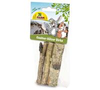 JR Farm Birch Wood Chews 40 g - 8 Pieces, New