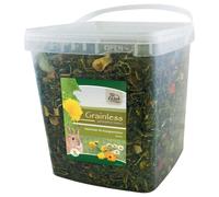 JR Farm Grainless Herbs Dwarf Rabbit Feed 5 Liter Bucket, New