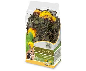 JR Farm Grainless Plus Chamomile & Dandelion 100 g - You will receive 6 packs/s; Package contents: 100 g