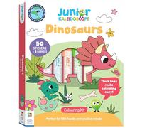 Jr Kaleidoscope Colouring Kit Dinosaurs