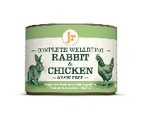 JR Pet Complete Wellbeing Rabbit and Chicken Wet Dog Food - 200g