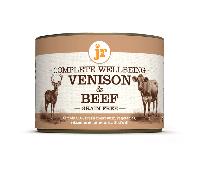 JR Pet Complete Wellbeing Venison and Beef Wet Dog Food - 200g