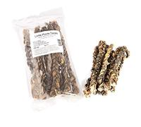 JR Pet Products 250g Braided Lamb Pizzle Twists Long Lasting Natural Dog Chew