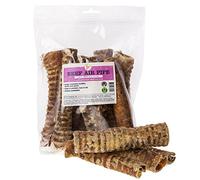 JR Pet Products 400g Beef Air Pipe Trachea 100% Natural Traditional Dog Treat Chew Supplied