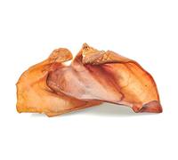 JR Pet Products 50 x Iberian Gourmet Large Pigs Ears Dog Treat Chew None Greasy 30% Lower In Fat Exclusively Supplied