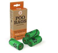 JR Pet Products Organic Poo Bags for Dogs - 60 Bags