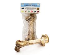 JR Pet Products Ostrich Bone Treat for Dogs - One Pack
