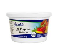 JR Peters J R Peters Jacks Classic 20-20-20 All Purpose Fertilizer, 8-Ounce