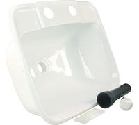 JR Products 95351 Molded Lavatory Sink - White