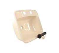 JR Products 95361 Molded Lavatory Sink - Parchment