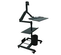 Jrameoy Movable Lifting Table Suspension Folding Computer Table Bedside Table Gaming Game Table Suitable for Bedroom Living Room