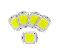 JRBJWYVV 5pcs 100W LED Module 56x40mm White 6000K 6500K High Power COB Chip 30V-32V 3500mA for Spotlight Floodlight
