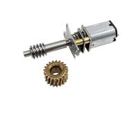 JRBJWYVV N20 Full Metal Gearbox Gear electronic starter DC 3V-6V 62RPM Slow Speed Worm Shaft 1:300 Reduction Ratio