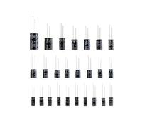 JRBJWYVV Set Of 120pcs 12 Values 0.22UF-470UF Aluminum Electrolytic Capacitor Assortment Kit Set