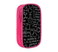 JRBWTDBW Abstract Science Chemistry Illustration 3D Pencil Case for Students Girls Boys Large Capacity Adult Pen Maker Pencil Pouch Office Organizer Simple Durable Multifunctional Pencil Bag