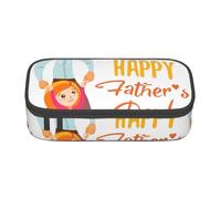 JRBWTDBW Big Capacity Pen Case Fathers Day by Daughter Large Capacity Pencil Bag for Students Stationery Pouch Pencil Box with Smooth Zipper Portable Pencil Pouch for School Office Supplies
