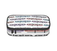 JRBWTDBW Big Capacity Pen Case Monorail Train Large Capacity Pencil Bag for Students Stationery Pouch Pencil Box Desk Organizer with Smooth Zipper Portable Pencil Pouch for School Office Supplies