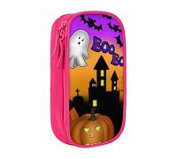 JRBWTDBW Halloween Owl Ghost Pumpkin Pencil Case for Students Girls Boys Large Capacity Adult Pen Maker Pencil Pouch Office Organizer Simple Durable Multifunctional Pencil Bag