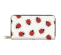 JRBWTDBW Infinite Speckled Pattern Long Faux Leather Clutch Chic Stylish Women's Wallets for Modern Women Large Capacity Card Holder and Organizer Pockets Durable Purse Handbag for Everyday Travel